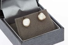 18 Karat Gold Perlen Ohrstecker - 0,8 cm