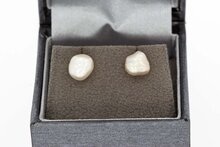 18 Karat Gold Perlen Ohrstecker - 0,8 cm