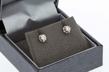 14 Karat Gold Diamant Ohrstecker - 0,5 cm