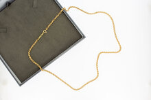 14 Karat Ankerkette Gold - L&auml;nge 59 cm