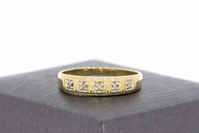 Diamant Bandring 14 Karat Gold - 19,1 mm