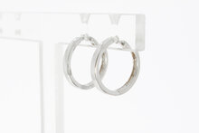 Bicolor Gold Creolen 14 Karat - 1,6 cm