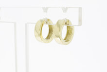 Faltkreolen 14 Karat Gelbgold - 1,4 cm