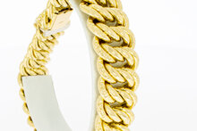 Breites Armband 18 Karat Gold - 23 cm