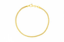 Fuchsschwanz Armband 18 Karat Gold - 21,1 cm