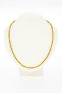 Fuchsschwanz Kette aus 18 Karat Gold - 60,9 cm