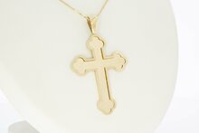 585 Gold Kreuz Anh&auml;nger Herren- 5,8 cm