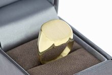 14 Karat Herren Siegel Ring - 19.4 mm