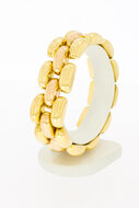 18 Karat Gold Herren Armband - 20 cm