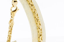 585 Gold Byzantinisches Herren armband - 24,1 cm