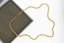 8 Karat Kordel M&auml;nner Kette - 64,5 cm