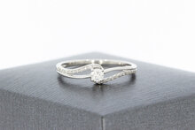 9 Karat Gold Ring Damen mit Diamant 0,10 ct - Ringgr&ouml;&szlig;e 52