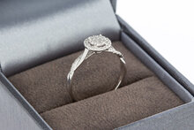 9 Karat Gold Ring Damen mit Diamant 0,10 ct - Ringgr&ouml;&szlig;e 51