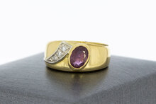 750 Gold Pinky Damenring - 14,3 mm