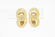 14 Karat Gold Designer Ohrclips Damen - 2 cm