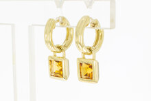 585 Edelstein Damen Ohrh&auml;nger - 2,3 cm