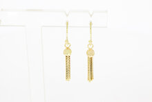 Vintage Damen Ohrh&auml;nger 14 Karat Gold - 3,7 cm