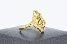 Vintage Damenring 9 Karat Gold - 17,5 mm
