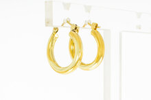 Klassische Geldgold Ohrringe set - 1,9 cm