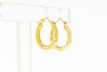 Klassische Geldgold Ohrringe set - 1,9 cm