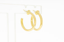 Damen Ohrringe 750 Gelbgold - 2,2 cm