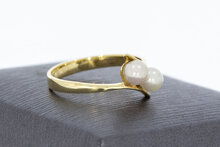 Damen Perlenring 14 Karat Gold - 17,3 mm