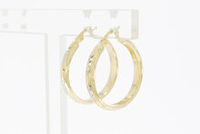 Damen Ohrringe 585 Gelbgold - 2,5 cm