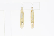 Damen Ohrringe 585 Gelbgold - 2,5 cm