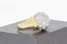 14 karaat gouden dames ring - 19,2 mm