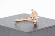 14 Karat Ros&eacute;gold mit Zirkonia - 18,1 mm