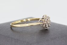 14 Karat Saphir Goldring Damen - 20,3 mm