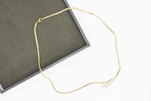 14 Karat Gold Damenhalskette - 44,5 cm