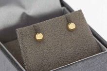 585 Goldene Damen Ohrstecker - 0,4 cm