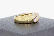 Pinky Zirkonia Ring 14 Karat - 14,6 mm