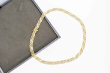 Milaneser Damen Gold Kette 14 karat - 43,3 cm