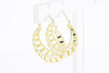 14 Karat Gold Damen Ohrh&auml;nger - 2,3 cm