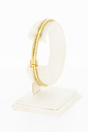 Edelstein Armband 14 Karat Gold - 19 cm