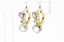 Diamant Damen Ohrh&auml;nger 585 Gold