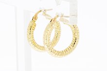 Damen 585 Gelbgold Ohrringe - 1,8 cm