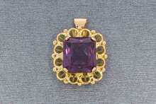 Vintage Damen Gold Anh&auml;nger 18 Karat