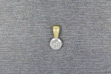 14 Karat Damen Anh&auml;nger mit Diamant