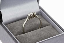 14 Karat Goldene Diamant Ring - 17,2 mm