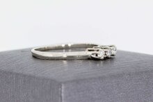 14 Karat Goldene Diamant Ring - 17,2 mm