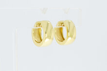 14 Karat Gold Damen Kreolen  - 1, 4 cm