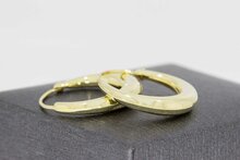 Damen Ohrringe 585 Gelbgold - 2 cm