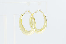 Damen Ohrringe 585 Gelbgold - 2 cm