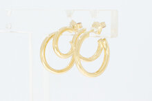 585 Gelbgold Ohrringe Damen - 1,6 cm