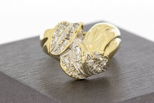 585 Gold Ring mit Zirkonia - Ringgr&ouml;&szlig;e 62, 5,6 g (603026)