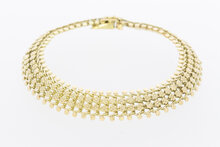 Damen Goldarmband 14 Karat - 19 cm