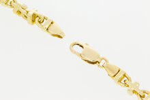 14 Karat gelbgold Monte Carlo Konigskette - 64 cm